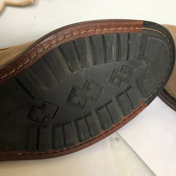 Cole Haan Taupe Suede Chukka Boots